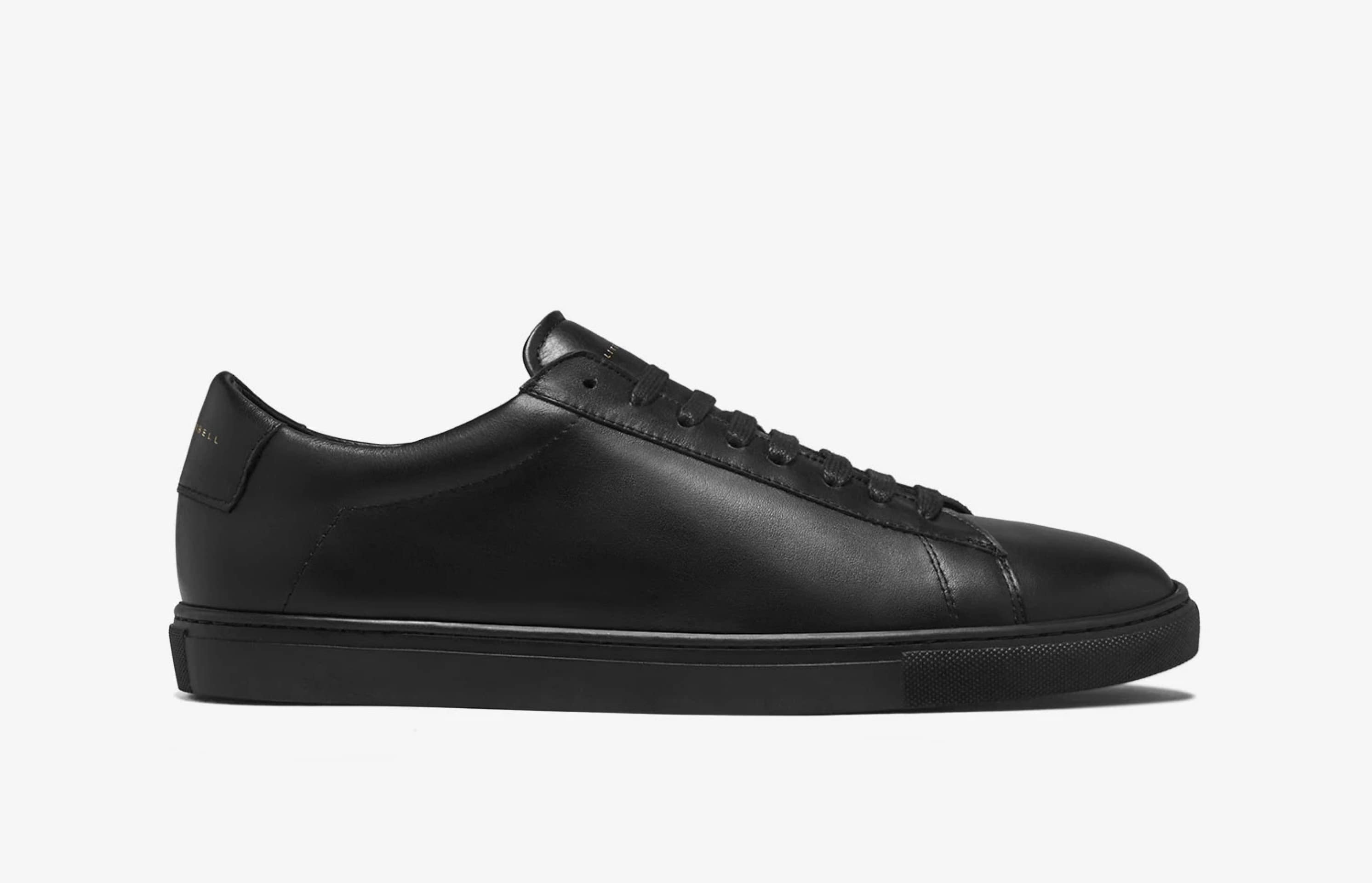 Oliver Cabell Low 1 Mens Trainers Black UK-369427